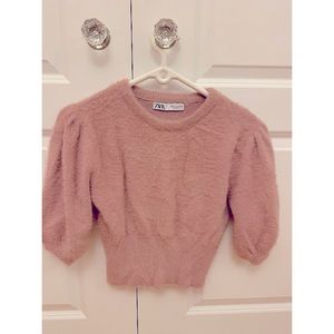 ZARA Fluffy Sweater